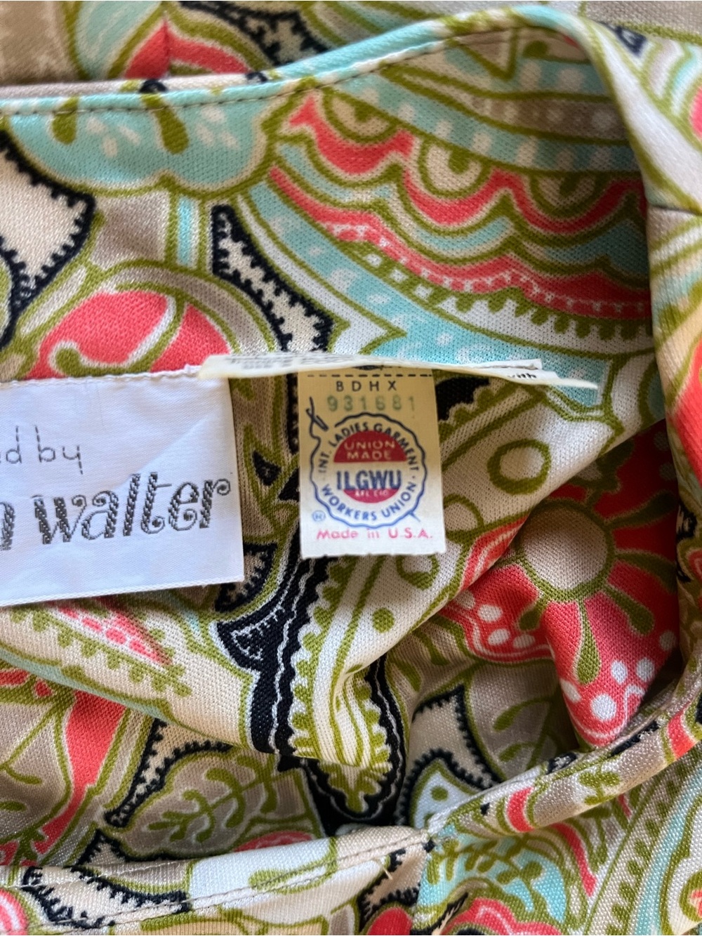 VTG Ruth Walter Maxi Dress - Picture 4 of 10